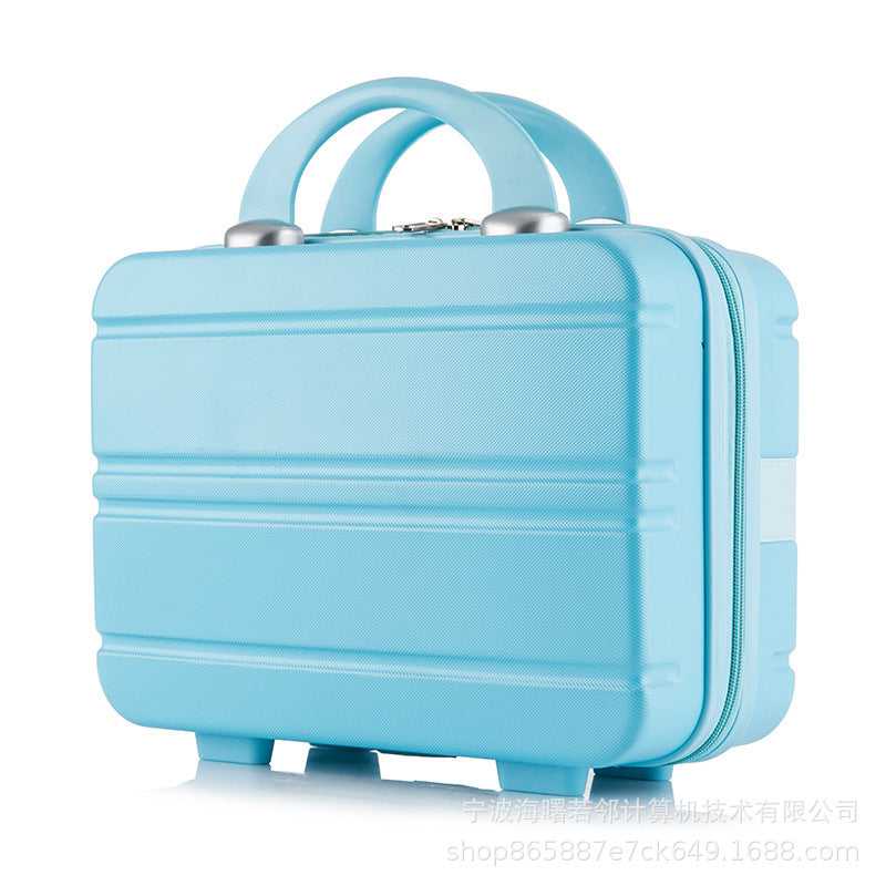 2024 new mother and child box large capacity cosmetic box female small travel suitcase storage bag 14 inch mini suitcase 