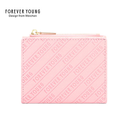 Perfect For You Cross-border Women's Wallet Short Multi-function Fashion Coin Purse Multi-card Slot PU Card Bag 