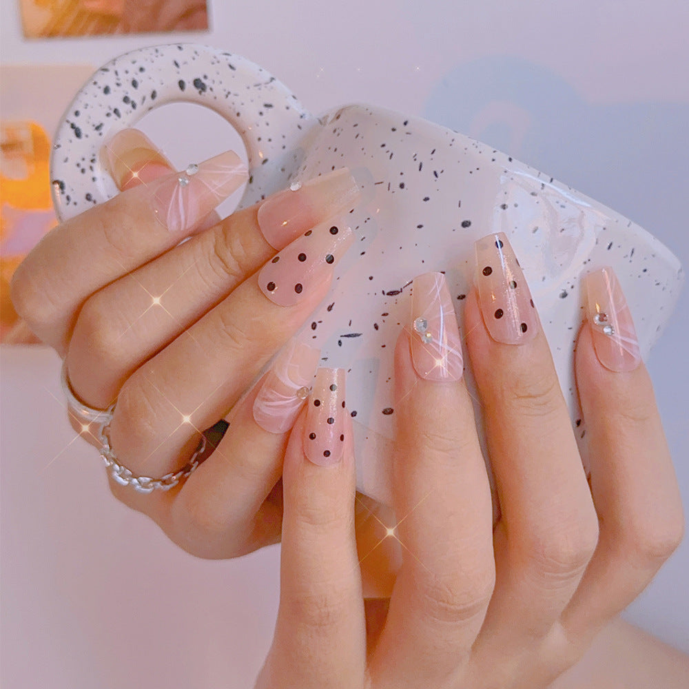 ក្រចកដៃសិប្បនិម្មិត nail stickers ស្ទីគ័រក្រចក