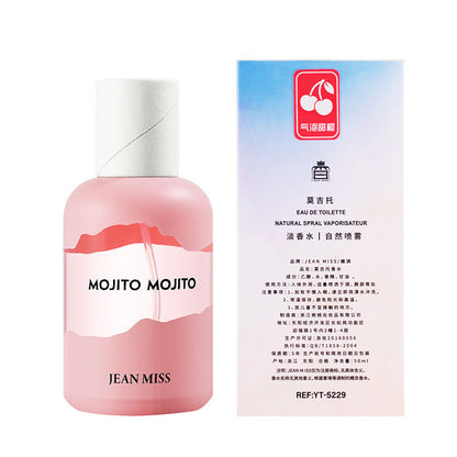 Xiaocheng Yixiang ម៉ាក Mojito ទឹកអប់ស្ត្រី ក្លិនក្រអូបជាប់បានយូរ សម្រាប់បុរសមានក្លិនស្រាល ពេញនិយមលក់នៅDouyin មានលក់ដុំ 50ML 