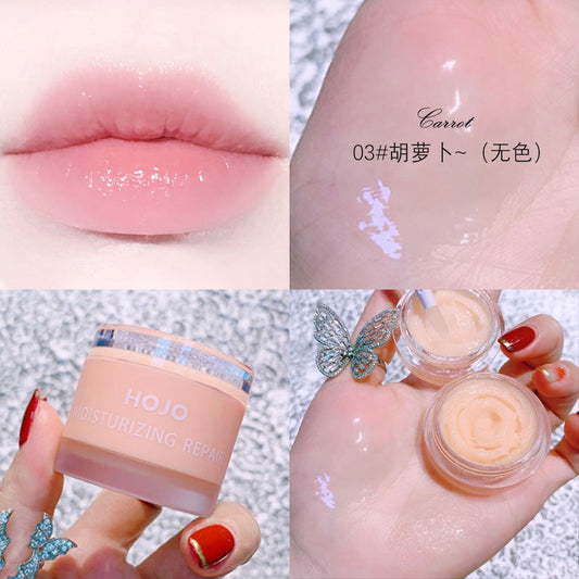 NOVO warm and translucent care lip balm warm color change moisturizing anti-dry lip makeup base student lip balm លក់ដុំ 