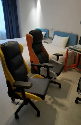 Yogurt computer chair racing chair gaming sofa gaming chair gaming hotel lifting and rotating competition chair