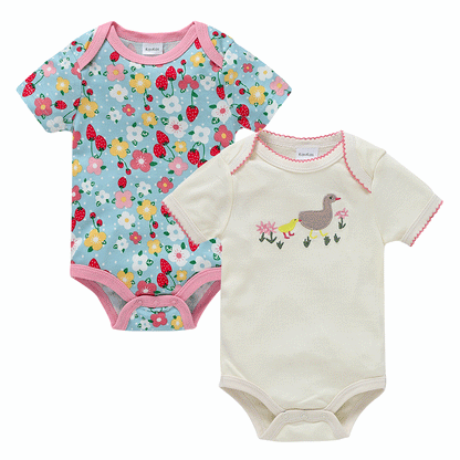 Baby 2-piece ឈុតទារកខោខ្លីដៃខ្លី 2024