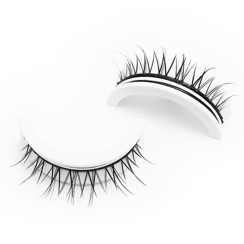 Dingsen false eyelashes self-adhesive eyelashes female natural glue-free stickers whole piece of eyelashes