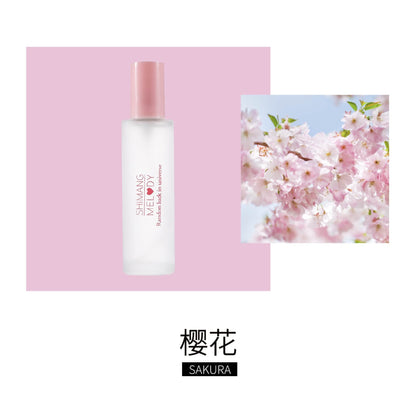 Shimang cherry blossom perfume for women, Douyin hit, long-lasting, light fragrance, live broadcast, one-piece delivery, niche brand, natural and fresh