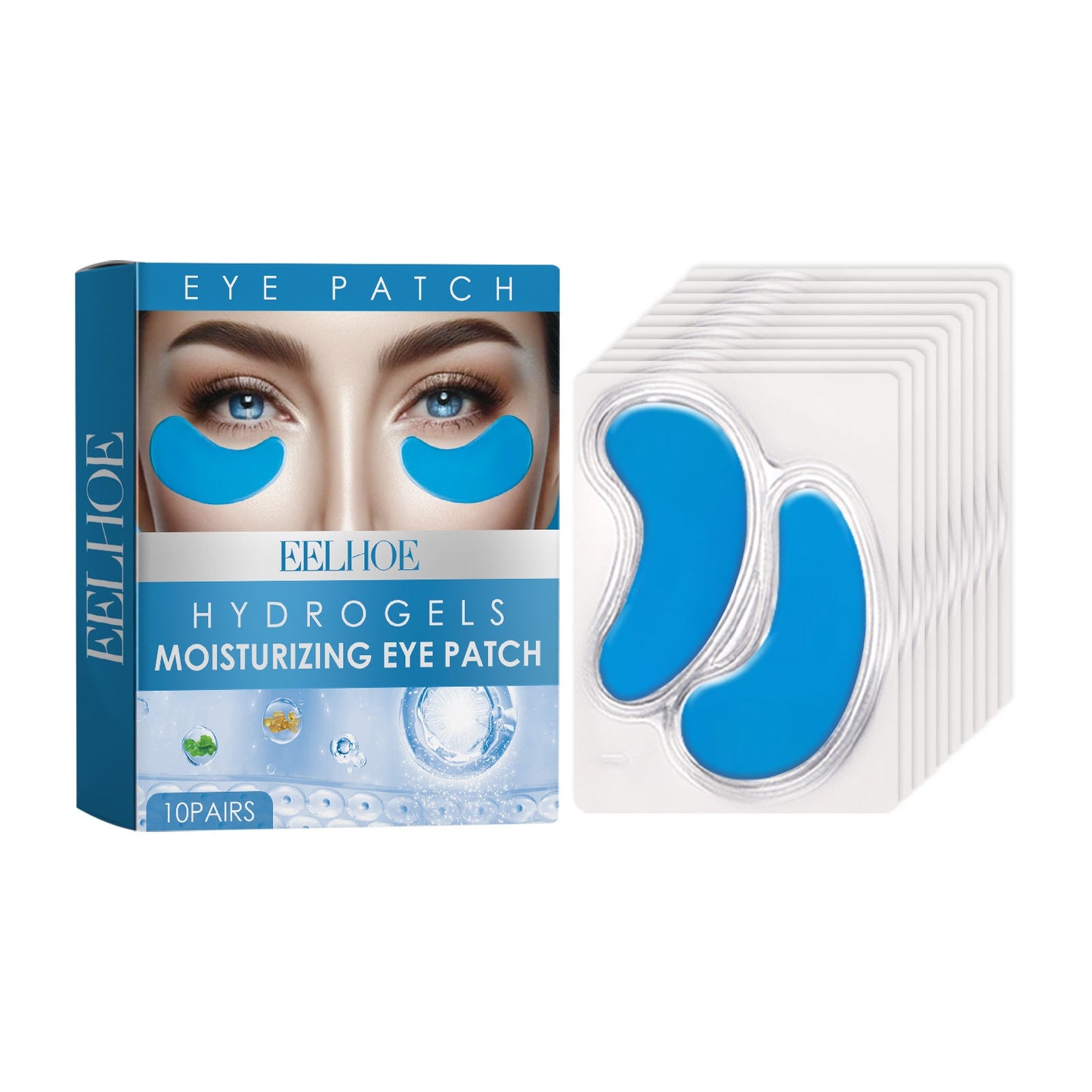 EELHOE Moisturizing Eye Mask បំបាត់ស្នាមជ្រួញ ប្រឆាំងភាពចាស់ បន្តឹង និងផ្តល់សំណើមដល់ស្បែកជុំវិញភ្នែក 