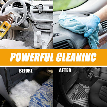 EELHOE multi-purpose foam cleaner to clean seats, car interior decontamination foam head cleaner 