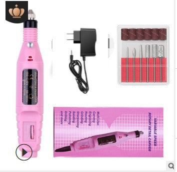 ប៉ូលាក្រចក mini electric nail polishing machine