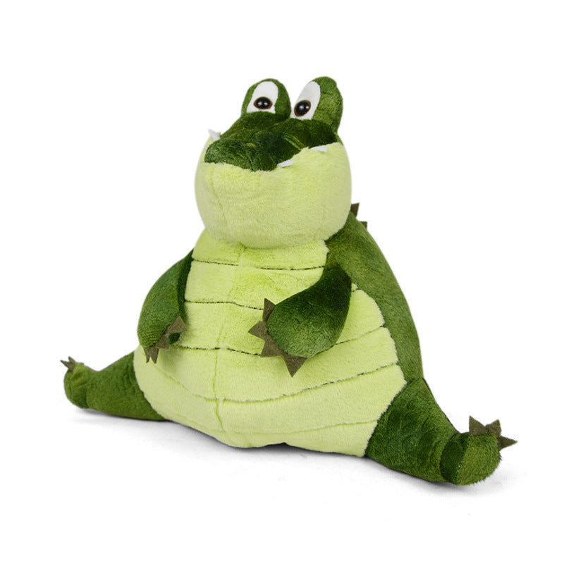 New style cartoon crocodile plush toy cute crocodile belly animal doll pillow children's gift small doll