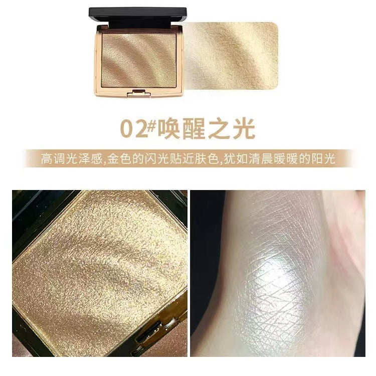 Makeup HOJO manufacturer wave powder three-dimensional highlight skin brightening face brightening shadow nose shadow contour powder wholesale cross-border 