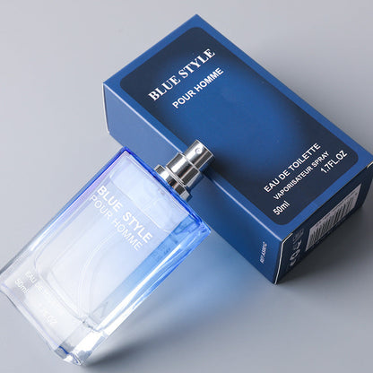 Men's cologne lasting fragrance blue fragrance wardrobe earth perfume wilderness boys special long-lasting light fragrance