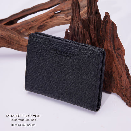 Perfect For You Cross-border Short Women's Wallet 20% Off Multi-Card Wallet Simple Thin Coin Purse 