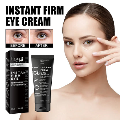 Hoygi Eye Firming Cream បំបាត់ស្នាមជ្រួញកន្ទុយភ្នែក និងរង្វង់ភ្នែកខ្មៅ បន្តឹងស្បែកជុំវិញភ្នែក ផ្តល់សំណើម និងផ្តល់សំណើមដល់ត្របកភ្នែក 