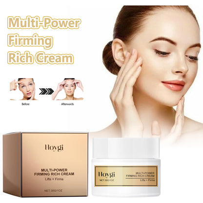 Hoygi wrinkle-reducing and firming cream reduces fine lines around the eyes, moisturizes and tightens the skin, replenishes moisture and anti-wrinkle cream 