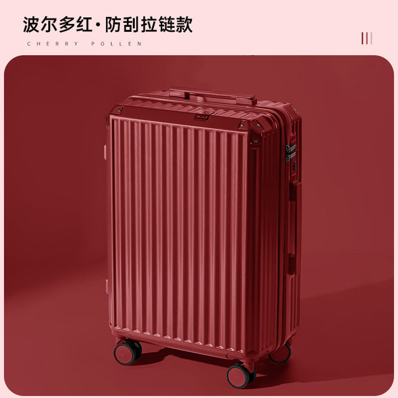 20-inch suitcase, durable, large capacity, silent universal wheel, 28 new password travel boarding suitcase, 24 women 