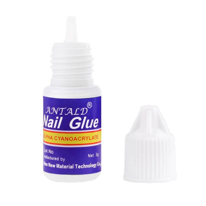 Cross-border supply of nail art diamond glue 3g nail accessories supplies matching nail tips wear nail glue factory wholesale