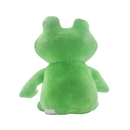 Cartoon frog plush toy cute little frog animal doll creative doll children's gift wholesale