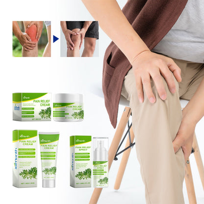 Ximonth Artemisia argyi muscle and bone pain relief series relieves waist, shoulder, cervical spine, knee and joint pain care cream 