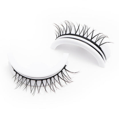 Dingsen false eyelashes self-adhesive eyelashes female natural glue-free stickers whole piece of eyelashes