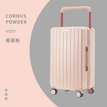 Trolley case middle wide trolley suitcase ABS+PC women's large capacity password suitcase universal wheel men 