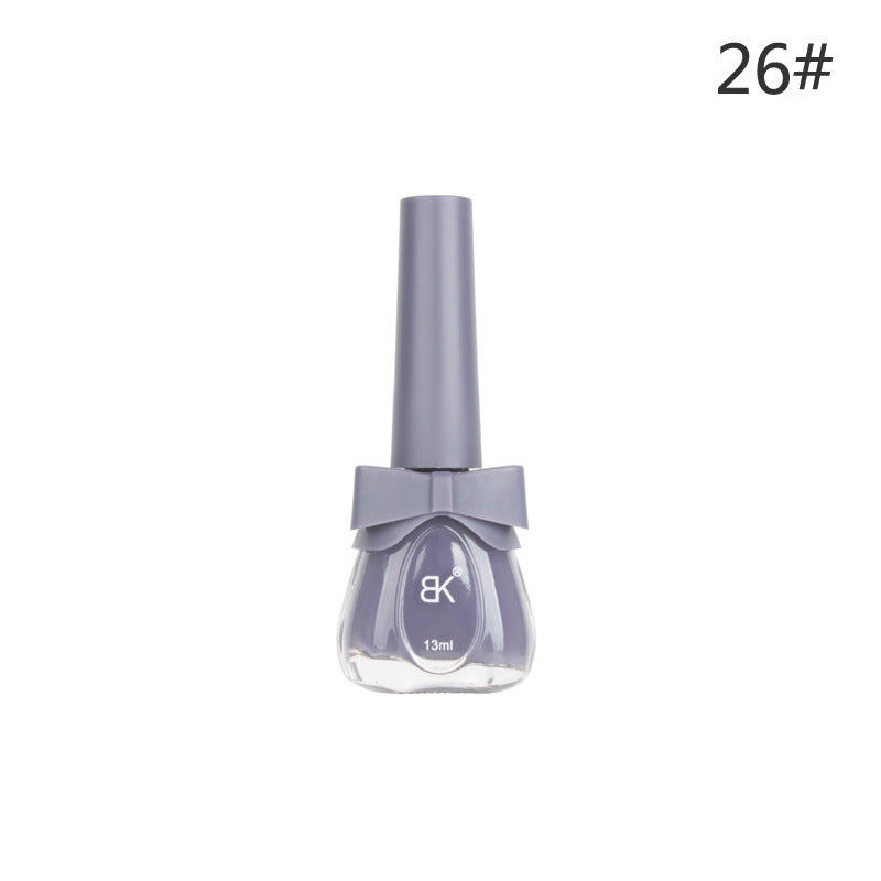 Water-based nail polish no baking quick drying tearable set nude transparent odorless long-lasting peelable cross-border nail polish