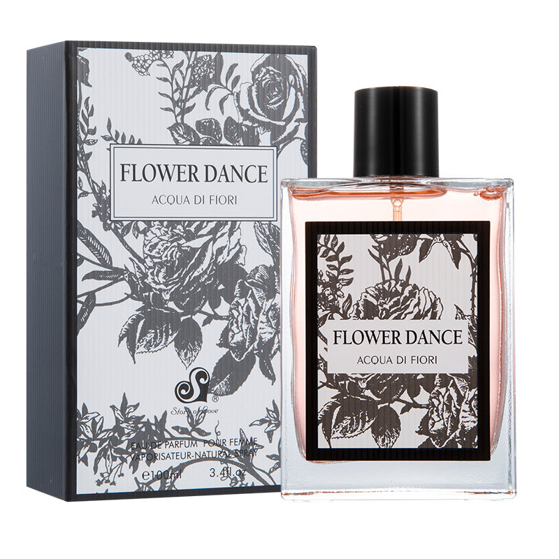 Cross-border fragrance flower joy blooming women's perfume long-lasting light fragrance large bottle 100ml Europe and America Xinjiang Middle East factory batch 