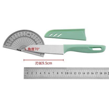 不锈钢水果刀厨房刀具北欧色便携削皮器家用瓜果小刀礼品刀子