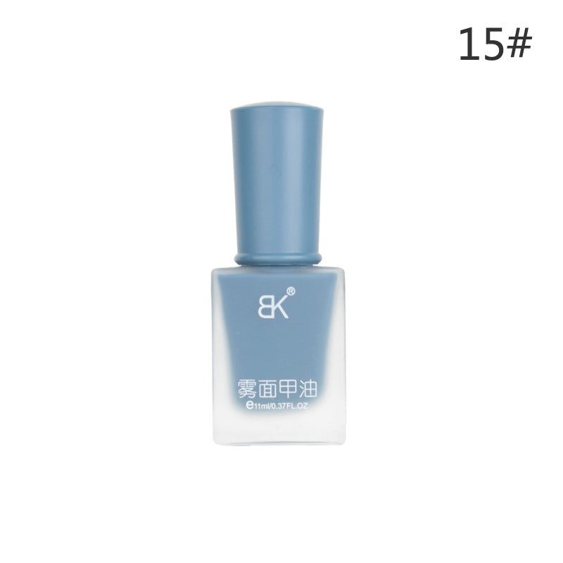 bk2024 summer fashion matte matte oily nail polish no baking long-lasting not easy to fall off can not be peeled frosted wholesale