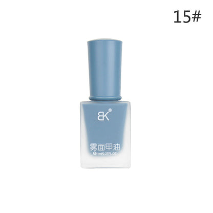 bk2024 summer fashion matte matte oily nail polish no baking long-lasting not easy to fall off can not be peeled frosted wholesale