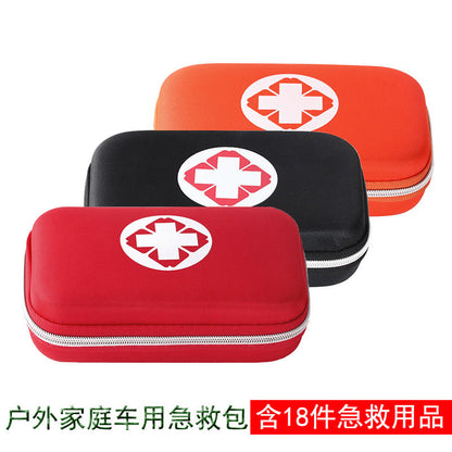 Outdoor EVA first aid kit, vehicle emergency kit, resumption of work and school epidemic prevention kit, family medical kit, rescue supplies storage kit 