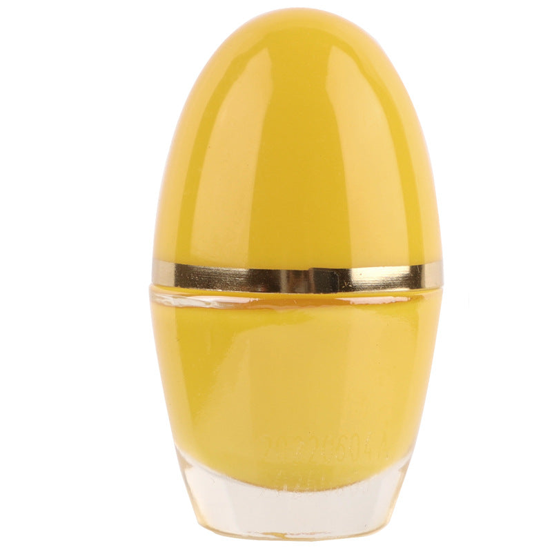 Bei Shijie's new cute internet celebrity small egg bottle oily non-peelable quick-drying long-lasting no-bake nail polish wholesale 