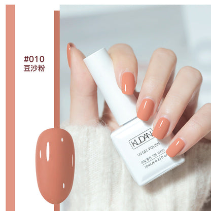 2023 new nail polish gel no odor ice transparent nude color transparent long-lasting quick-drying nail polish manicure nail polish gel wholesale