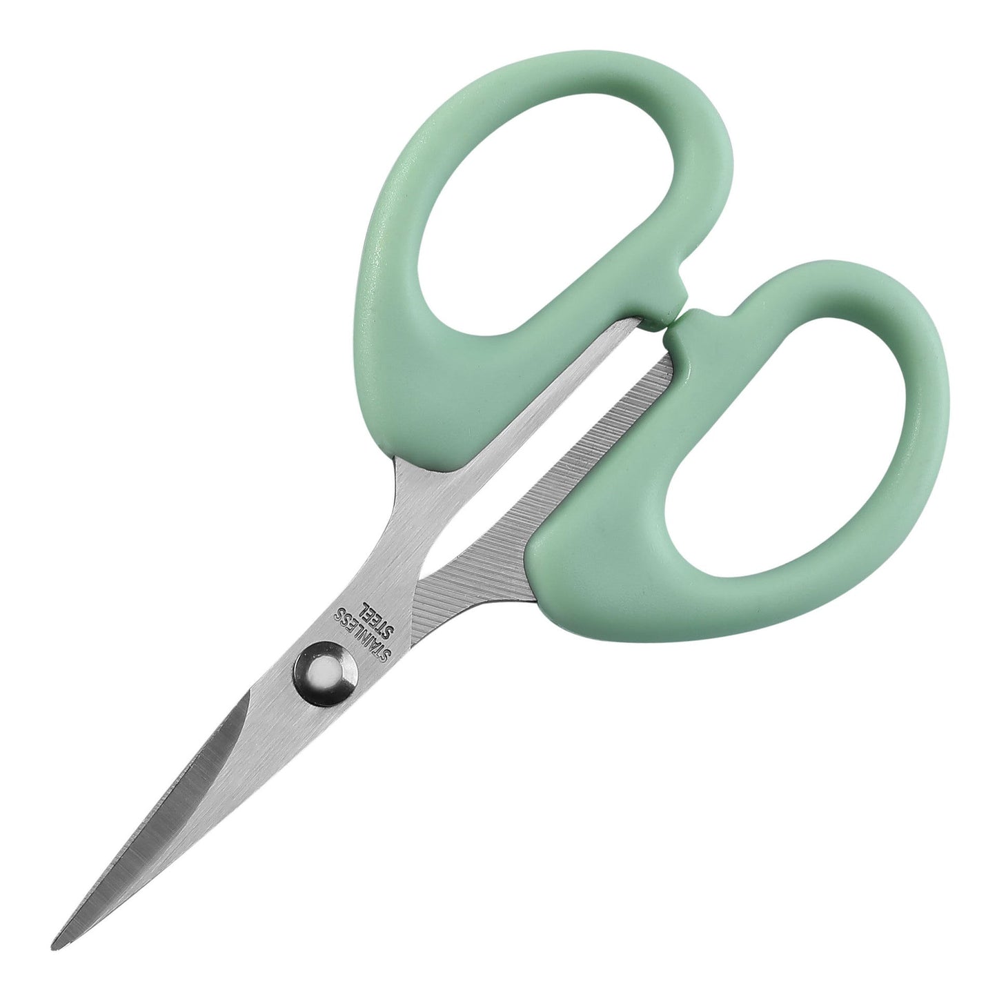 YJ-004 stainless steel student scissors No. 3 stationery office scissors handmade household paper cutting small scissors thread scissors