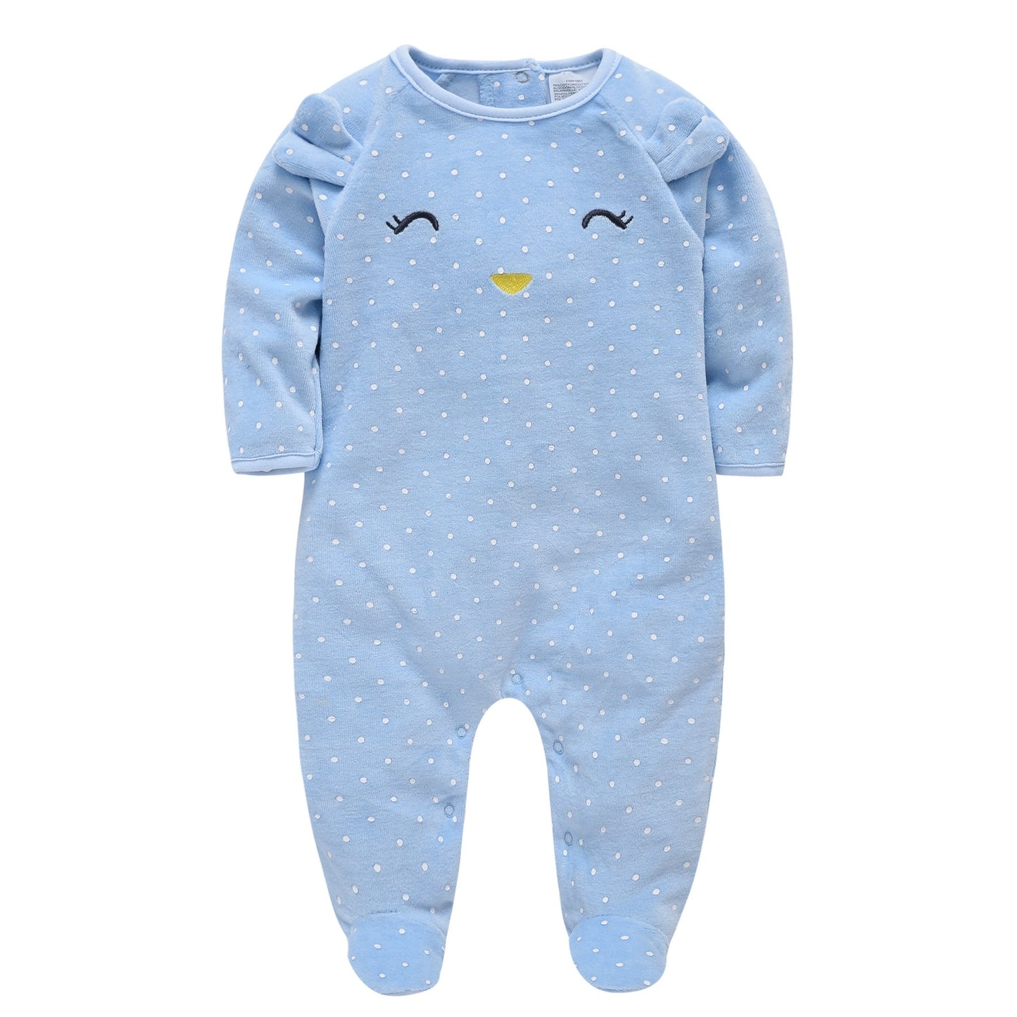 Manufacturers cross-border baby jumpsuit 2024 autumn and winter new products long-sleeved baby jumpsuit romper cartoon baby clothes