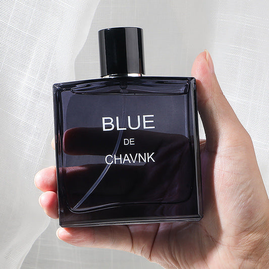 Douyin hit blue men's perfume fresh and lasting light fragrance Vietnamese perfume student sports cologne perfume wholesale