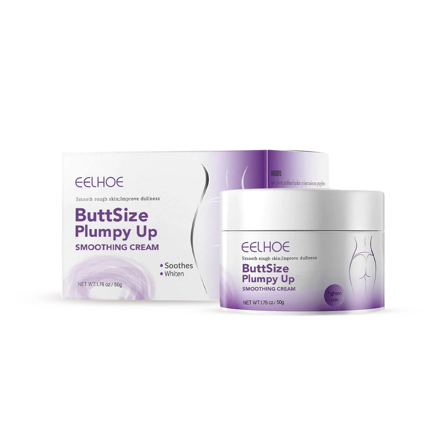 EELHOE buttocks plumping and smoothing cream buttocks soft massage firming buttocks shaping and highlighting curves care cream 