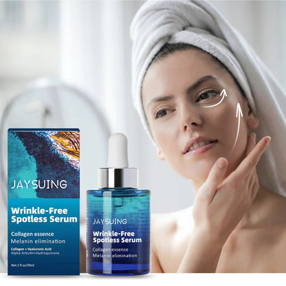 Jaysuing anti-wrinkle essence reduces fine lines around the eyes, facial nasolabial lines, wrinkles, massage, firming, anti-aging 