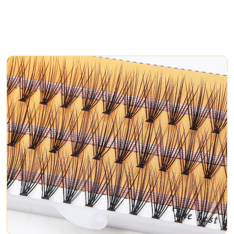 DINGSEN false eyelashes factory hot melt glue camellia grafted hair segmented eyelashes single cluster