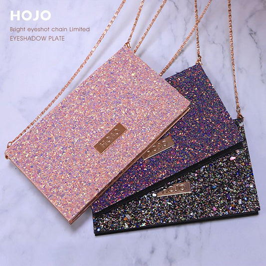 Makeup HOJO8045 dazzling chain eyeshadow palette 15 colors matte color non-slip eyeshadow wholesale 