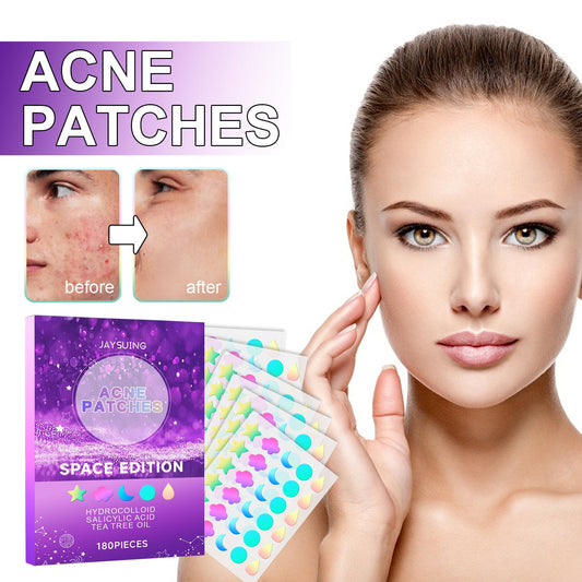 Jaysuing acne patch reduces facial acne and pimples, repairs closed comedones, balances skin, delicate pores care 