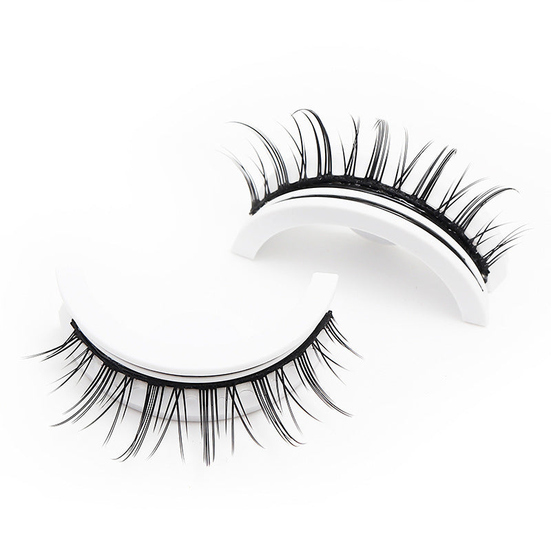 Dingsen false eyelashes self-adhesive eyelashes female natural glue-free stickers whole piece of eyelashes