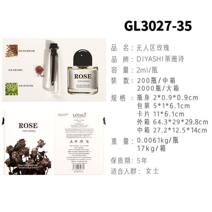 Vietnamese perfume sample Nail perfume women's perfume men's perfume wholesale card perfume Q version trial pack 2 