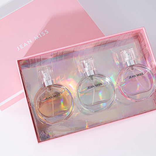 Xiaocheng Yixiang brand new encounter perfume gift box lasting light fragrance Douyin hot women's perfume set wholesale