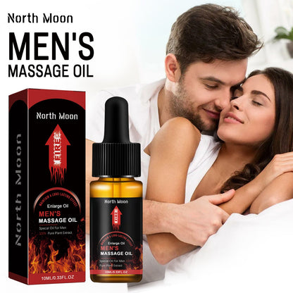 North Moon Men's Enhancement Liquid Men's Body Massage Care Enhance Endurance Topical Care Essential Oil 