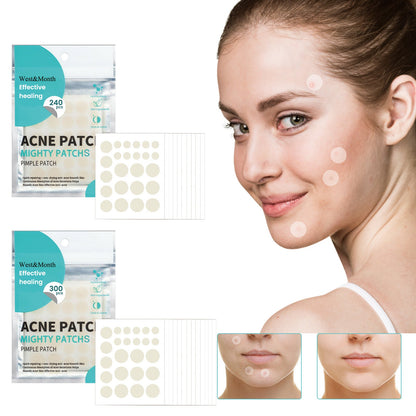 West&amp;Month acne patch repairs acne and blackheads, cleans pores, invisible, breathable, concealer, waterproof, acne-clearing patch 