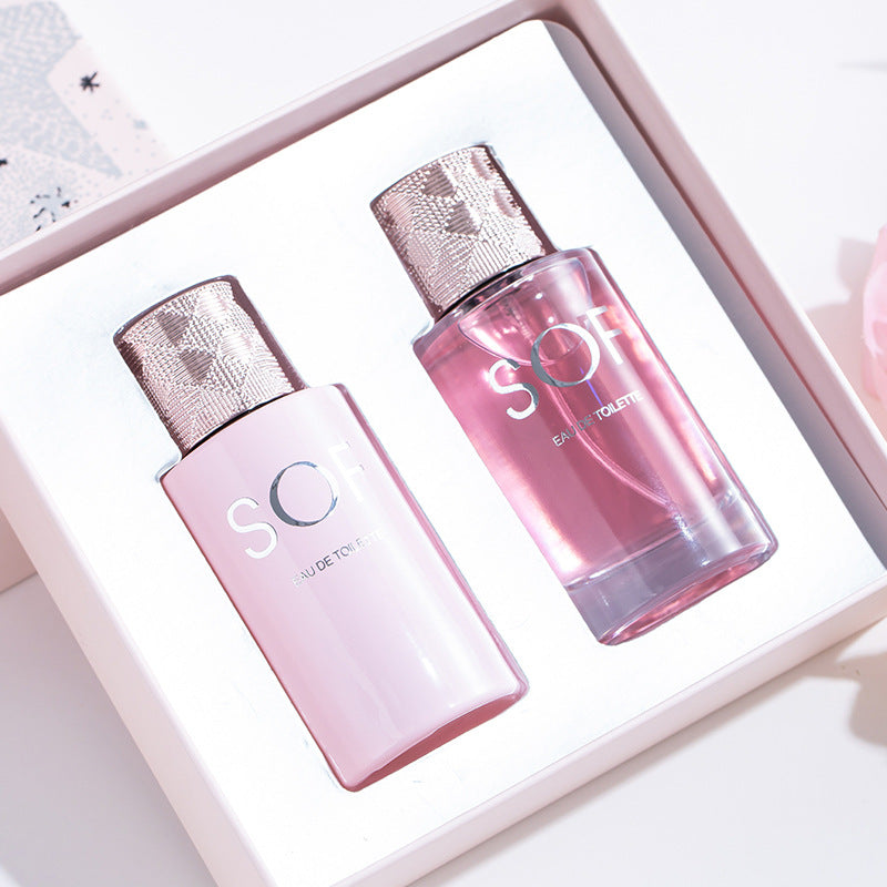 Internet celebrity hot-selling perfume set long-lasting light fragrance fresh fragrance student female perfume ladies gift box one piece dropshipping