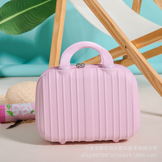 14 inch suitcase female internet celebrity makeup case portable small size carry-on 1 mini travel suitcase storage bag large capacity 