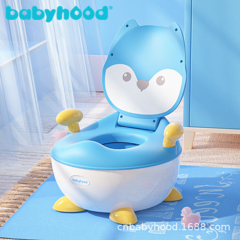 Children's toilet baby drawer back small toilet baby thickened potty urinal children's cartoon toilet