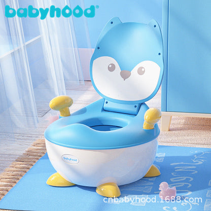 Children's toilet baby drawer back small toilet baby thickened potty urinal children's cartoon toilet