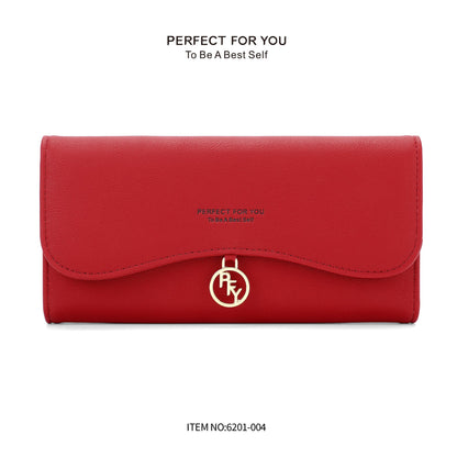 forever young wallet women's cross-border simple folding coin purse long clutch bag tri-fold card holder 